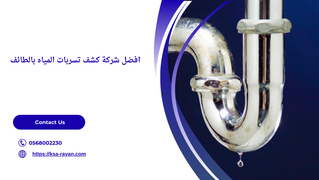 شركة كشف تسربات المياه بالطائف