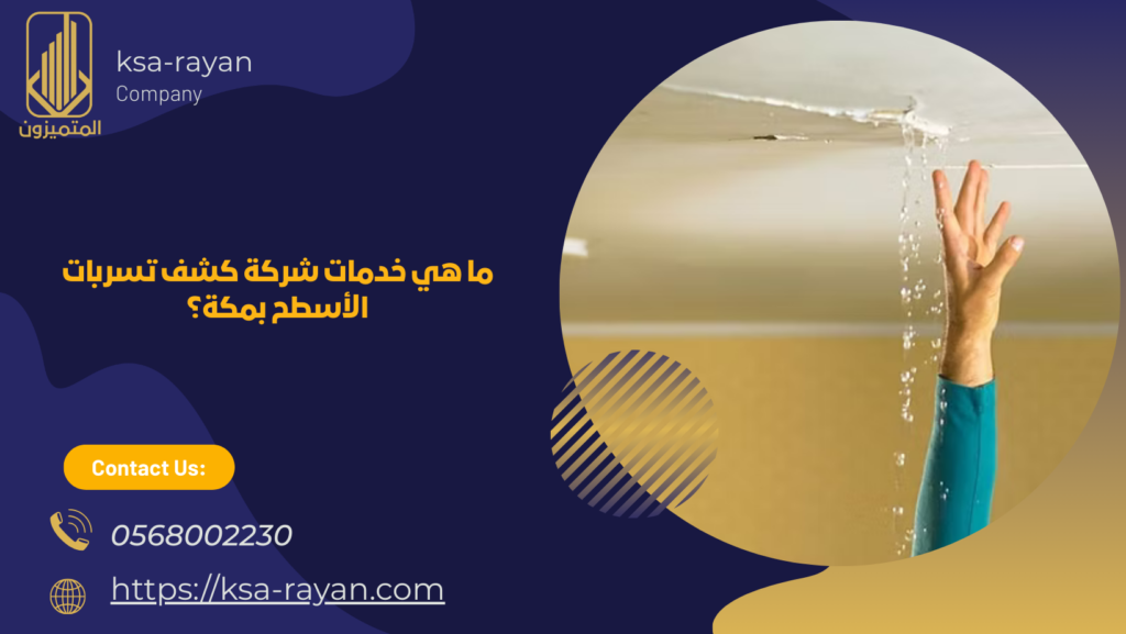 شركة كشف تسربات الاسطح بمكة