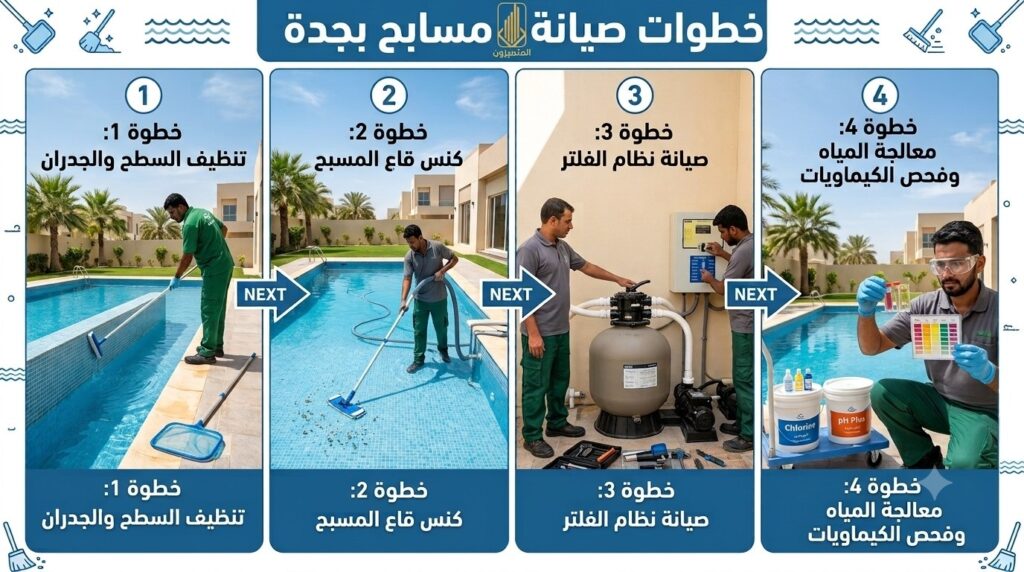 صيانة مسابح بجدة