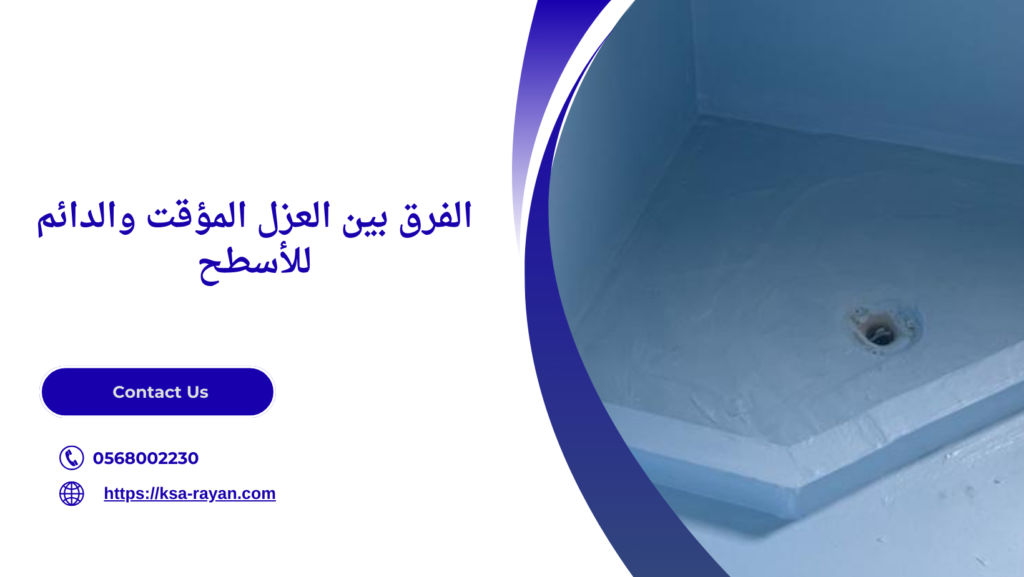 عزل الأسطح من مياه الأمطار