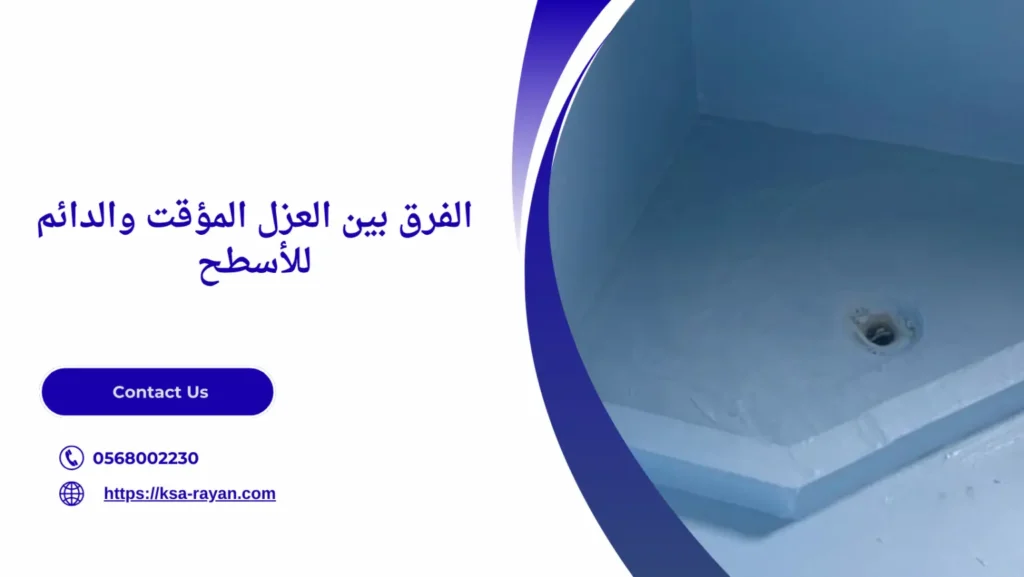 عزل الأسطح من مياه الأمطار